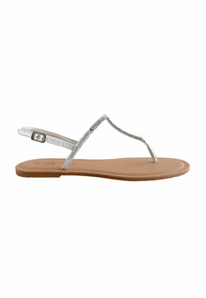 Infradito - silver leather