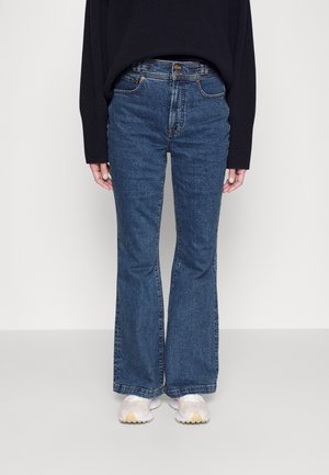 Madewell PERFECT VINTAGE FLARE - Τζιν Bootcut - bright dark indigo