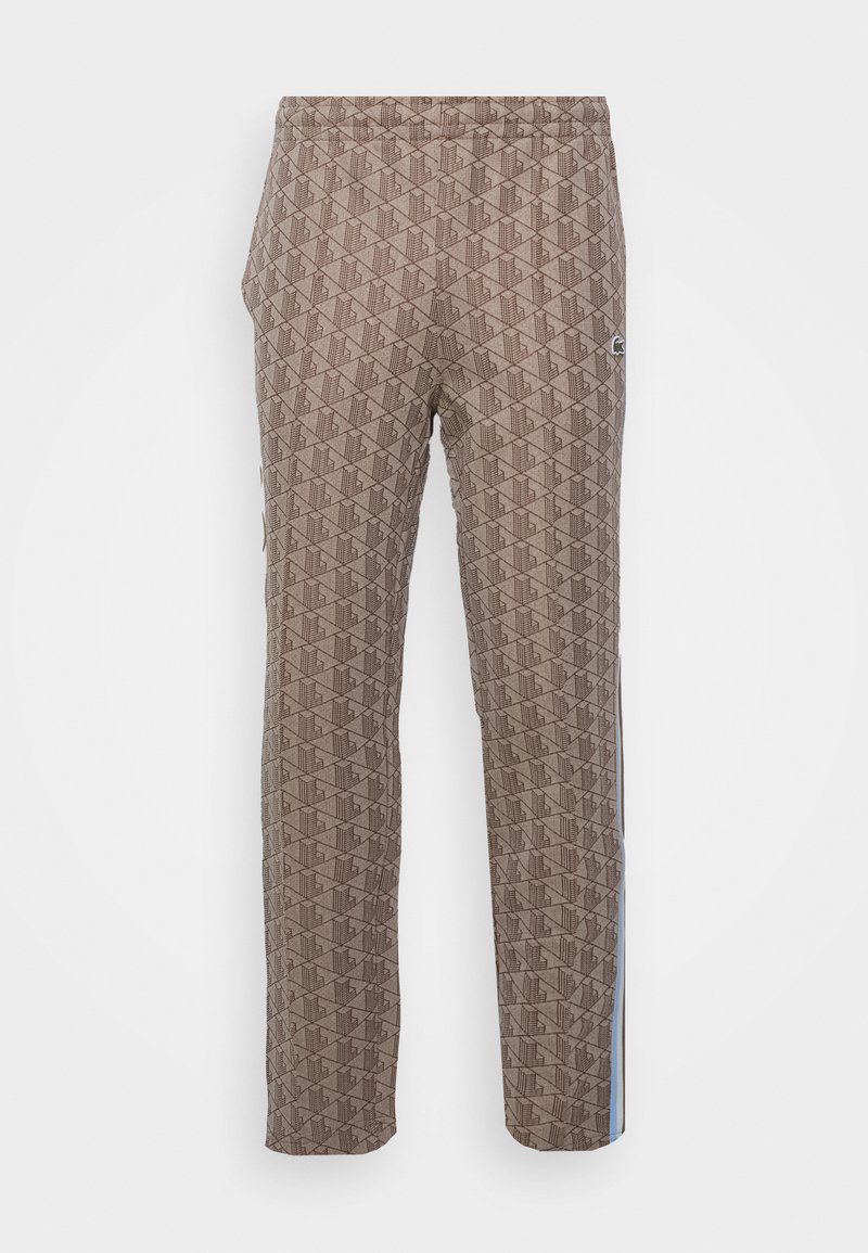 Lacoste - MONOGRAM TRACKPANT - Verryttelyhousut - beige marron, Suurenna