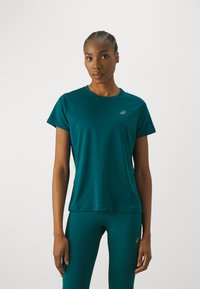 ASICS - CORE TOP - Sport T-shirt - rich teal Miniatuurafbeelding 1