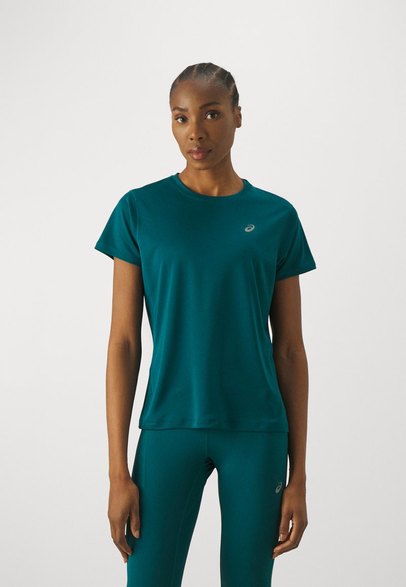 ASICS - CORE TOP - Sport T-shirt - rich teal, Vergroten