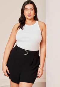 Lipsy BELTED WITH A TOUCH  - Šortky - black
