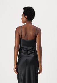 Guess ANASTASIA TANK - Linne - jet black