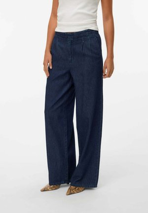 Jeans a zampa - blu denim