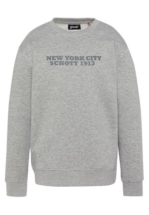 IMPRIMÉ COL ROND - Sweatshirt - gris chiné
