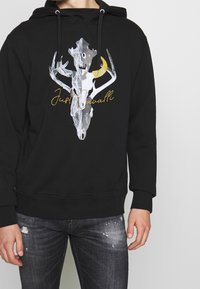 Just Cavalli Jersey con capucha - black