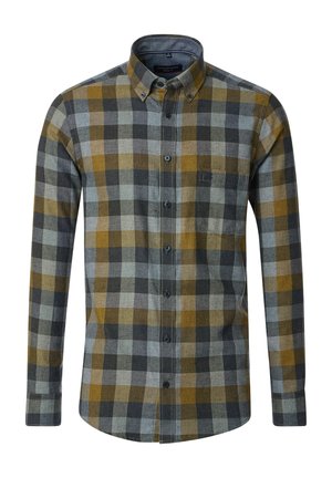 CASAMODA KARIERT CASUAL FIT - Hemd - grünblau