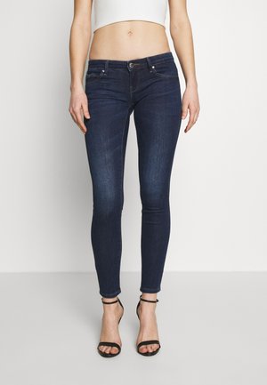 ONLY, Jeans Skinny Fit - dark-blue denim