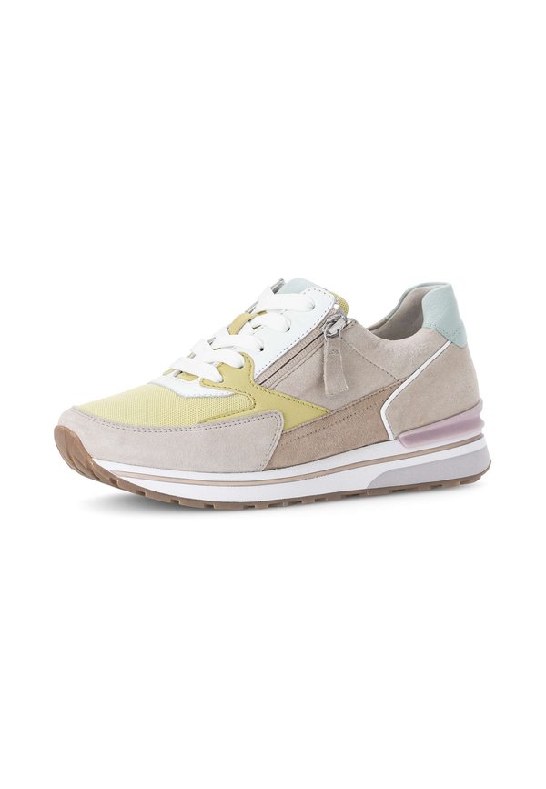 COMFORT SNEAKER - Sneaker low - lime oak mint weiss