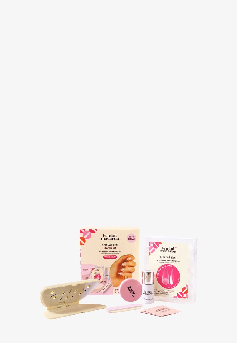 Le Mini Macaron GEL TIPS STARTER KIT - Nail Set - clear