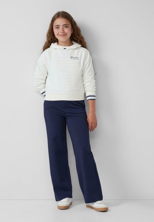MIT ELASTIKBUND - Trousers - tiefblau