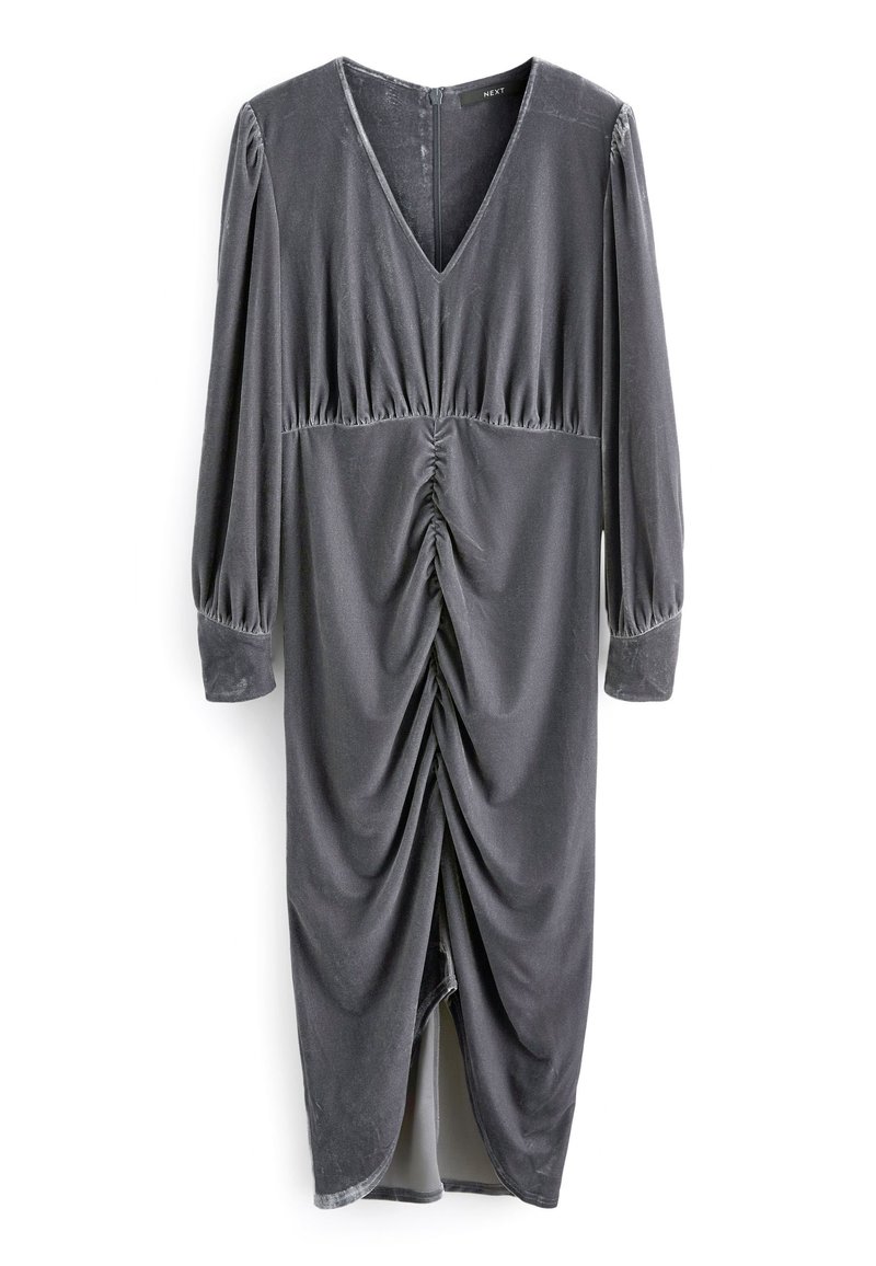 Next Etui-jurk grijs