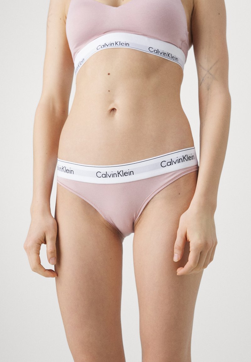 Calvin Klein Underwear BIKINI ICON COTTON MODAL - Briefs - beige