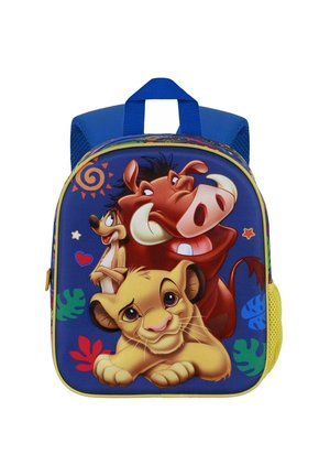 DISNEY LION KING FRIENDS ELITE 3D - Mochila escolar - lion king blue