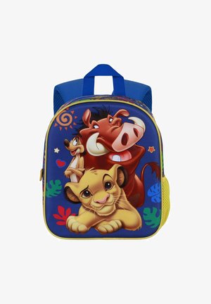 DISNEY LION KING FRIENDS ELITE 3D - Mochila escolar - lion king blue