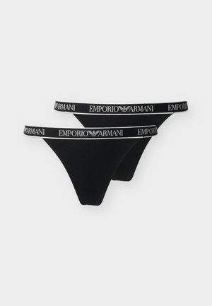 THONG 2 PACK - Τάνγκα - black