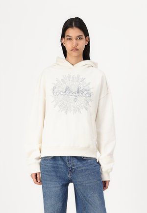 SHINING LIGHTS WOMAN HOODIE - Pusa - ecru