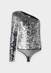 Bluză cu mânecă lungă - silver