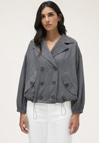 DOPPIOPETTO EFFETTO - Bomberjacks - grigio