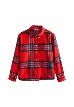 REGULAR FIT - LONG SLEEVE - Skjortebluser - red blue check