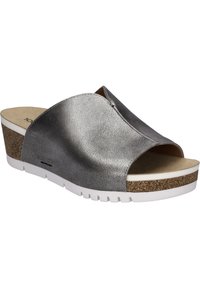 Josef Seibel Mules de tacón - platin