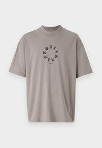FRAKTUR CREW - T-shirts med print - trinity grey