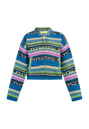 Bomber Jacket - mehrfarbig neon grün