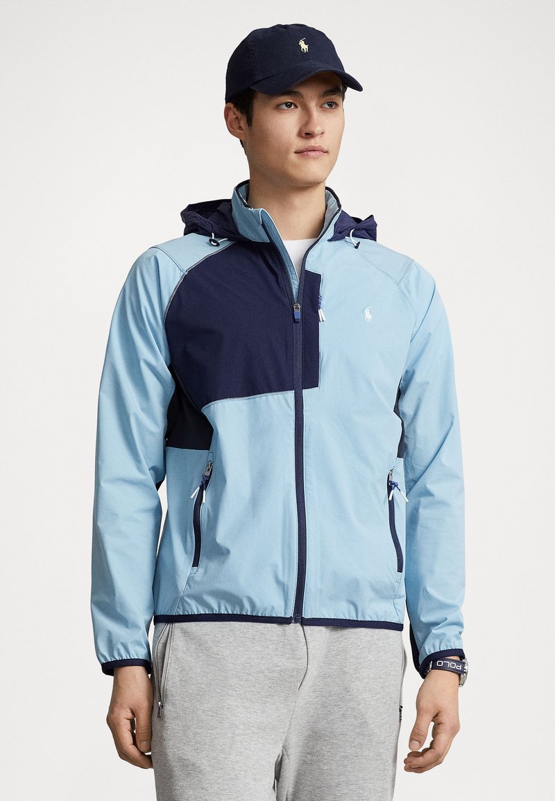 Polo Ralph Lauren Golf GLENDALE LINED Veste imperméable powder blue