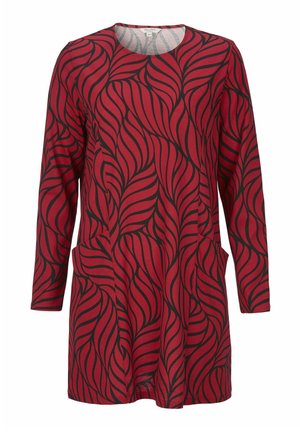 WITH POCKETS - Långärmad tröja - red patterned