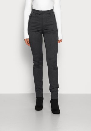 WELD HIGH SLIM - Chinos - black