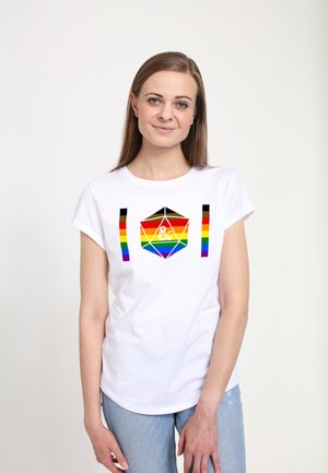 DUNGEONS & DRAGONS PRIDE AMPERSAND - T-shirt z nadrukiem