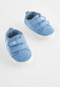 Next TWO STRAP PRAM  - Baskets basses - blue denim dinosaur