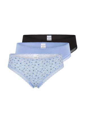 MODERN - 3ER PACK - Tanga - hellblau