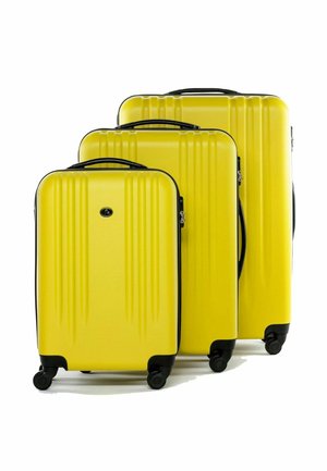 Set De 3 Valises Rigides FERGÉ Milano 4 Roues - Vert - 54cm, 64cm, 74cm - Trolley De Voyage Empilable