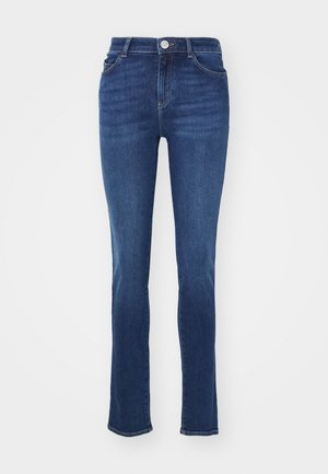 TASCHE - Jeans a sigaretta - denim blue