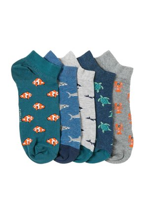 5 PAIRS OF SEALIFE TRAINER . - Socken - green