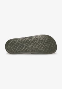 Superdry & Co LUXE LOGO - Badesandaler - army khaki silver