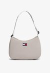 ESSENTIAL REPEAT LOGO SHOULDER BAG - Kabelka - stone