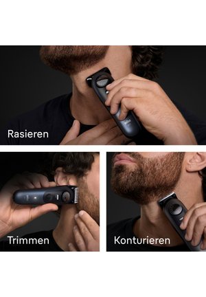 Braun BRAUN BARTTRIMMER - BT7520 - BLACK/BLUE - Trimmer - black   deep blue