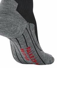 FALKE RU COMPRESSION STABILIZING RUNNING LIGHT CUSHIONING - Calze sportive - black