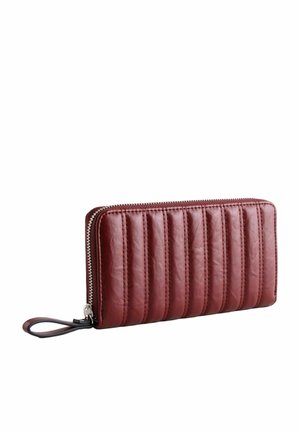 ZIP QUITED - REGULAR FIT - Portemonnee - red