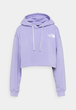 TREND CROP DROP HOODIE - Collegepaita - sweet lavender