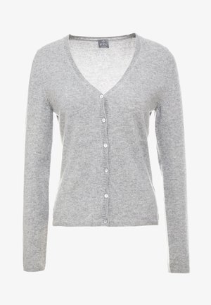 FTC Cashmere CARDIGAN - Cardigan - grey