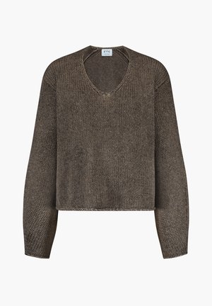 FTC Cashmere, PULLOVER V-NECK - Trui - brown