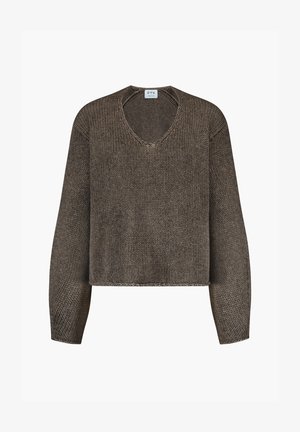 FTC Cashmere, PULLOVER V-NECK - Trui - brown