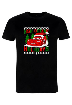 Henry Tiger CARS HIGH OCTANE HOLLIDAYS - T-shirt z nadrukiem