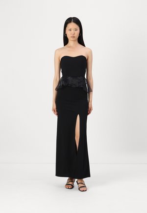 WAL G. AURA PEPLEM MAXI DRESS - Cocktail dress / Party dress - black