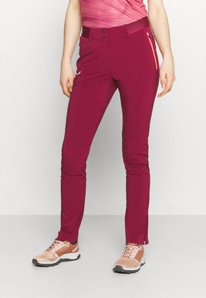 Pantalon classique - bordeaux