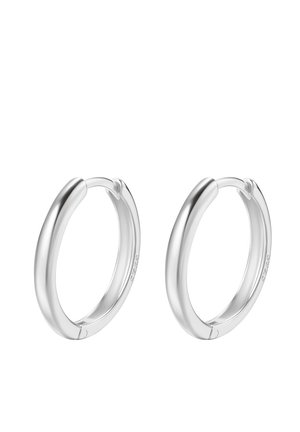 MID PLAIN HOOP - Earrings - silver coloured
