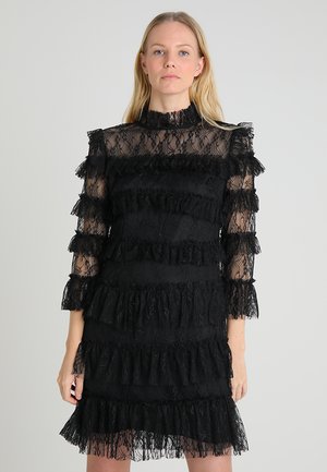 CARMINE MINI DRESS - Juhlamekko - black